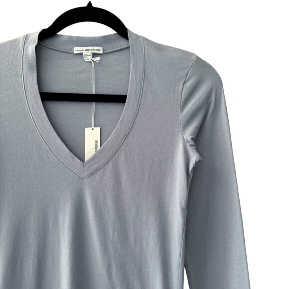 ๐ Standard James Perse Deep V-Neck Tee - Picture 3 of 7